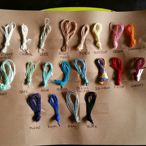 Crocheted Leaf Boho Headband - Picture 2 of 4