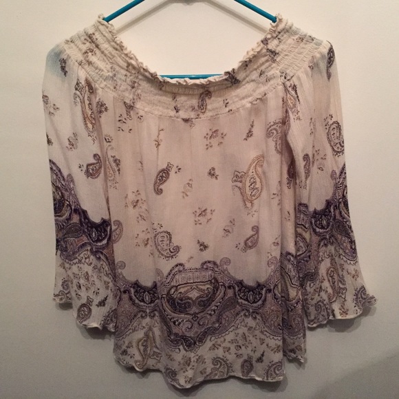 Off The Shoulder Gypsy Blouse