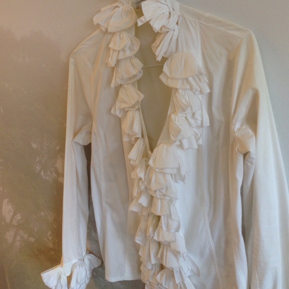 Anne Fontaine bows blouse
