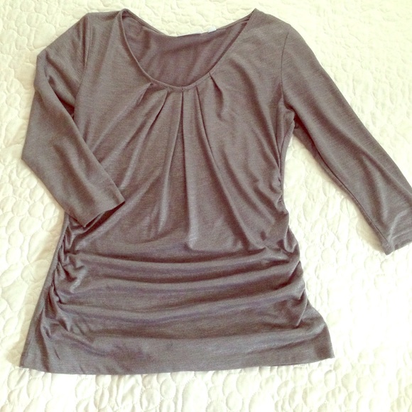 Slightly Shimmery Grey Top