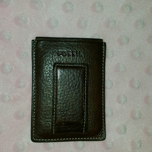 Fossil money clip wallet