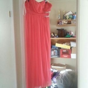 Pink Deb prom dress