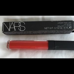 Nars red lipgloss NIB