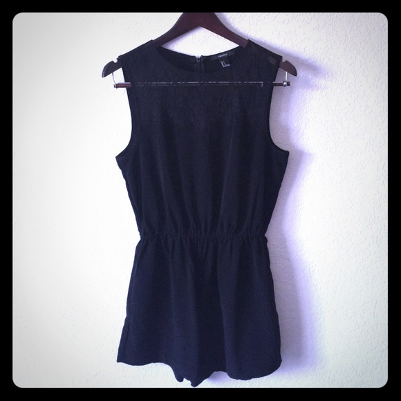 Lace romper