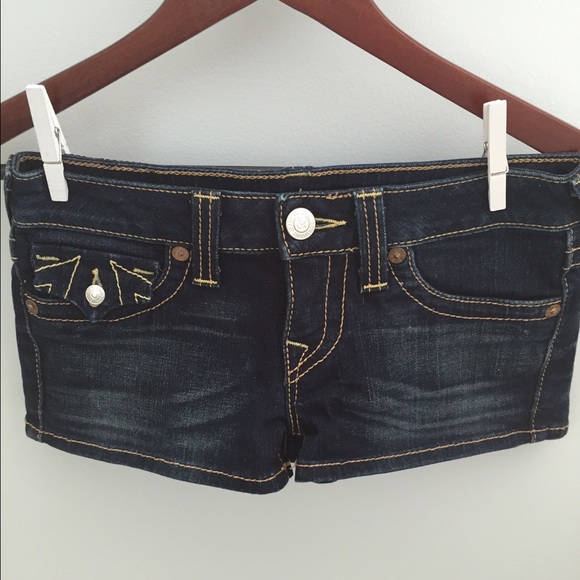 ⚫️SOLD⚫️True Religion Jean shorts.