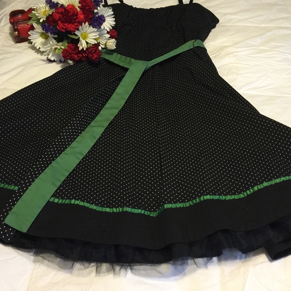 🎈Size11/12 Black And White Baby Doll Dress🎈 - Picture 2 of 4