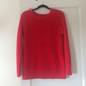 Red AE sweater