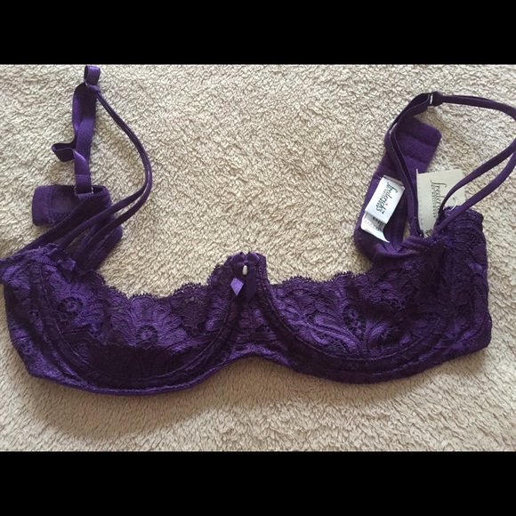 Deep purple sexy bra