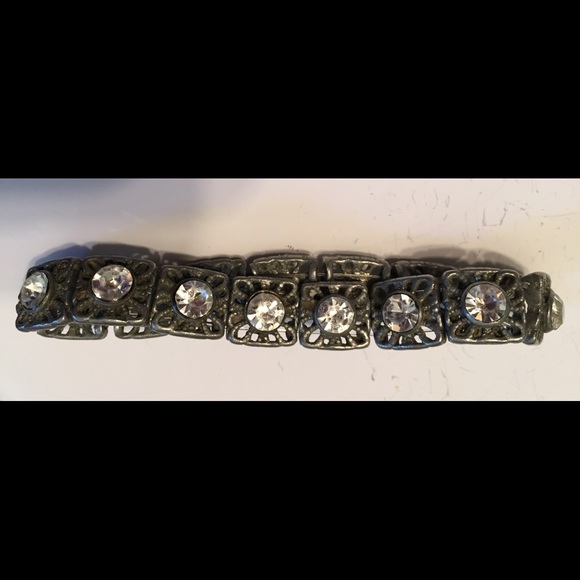 Vintage 1940 German nickel bracelet