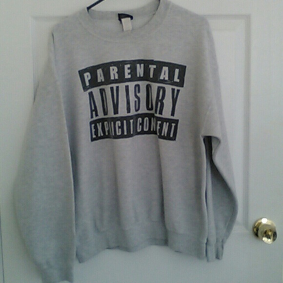 Parental Advisory Explicit Content Sweatshirt