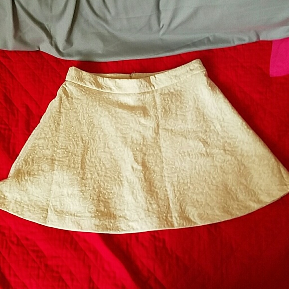 A line mini skirt