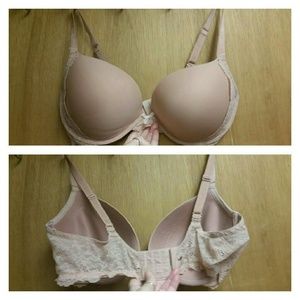 Victoria's Secret Angels Nude Push Up Bra 38D