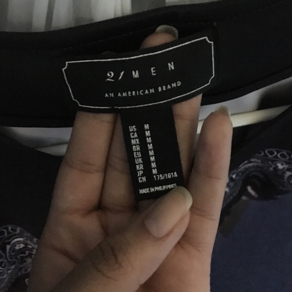 Black and White button up - Picture 2 of 2