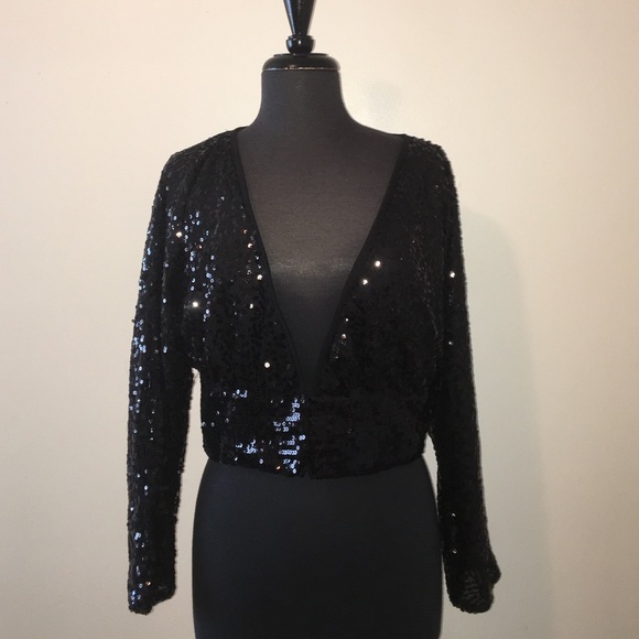 Black Sequin Jacket