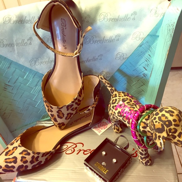 Breckelles Shoes - Leopard Pointy Flats Brand New Size 8.5✨💕🛍💕✨