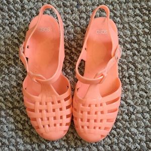 Peach Asos jellies