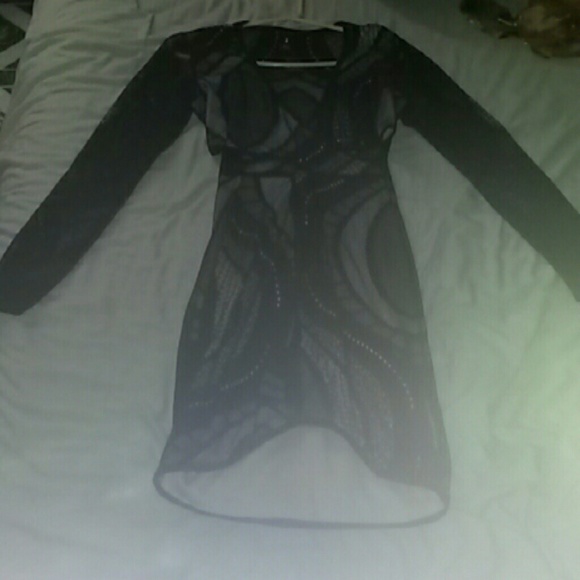 Lace tight fit dress