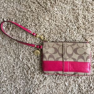 Coach wristlet