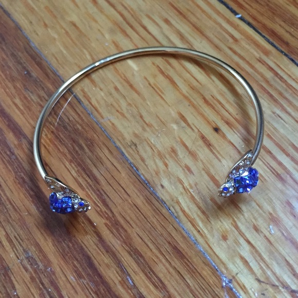 Lovely Jeweled Open Bracelet