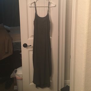 Olive maxi dress