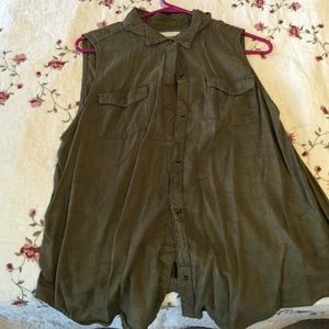 Green arizona vest