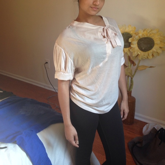 Eryn Brinie Tie-neck Shirt - Picture 3 of 4