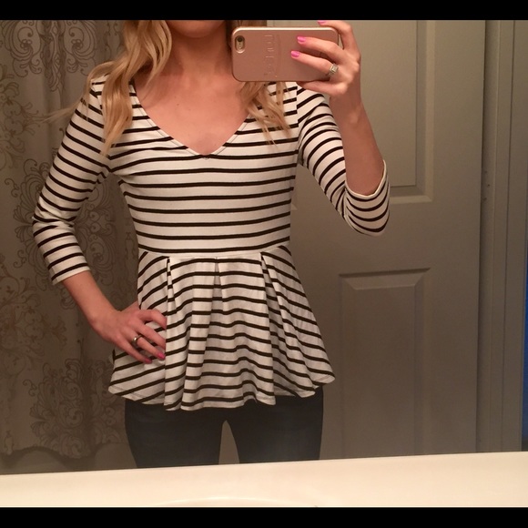 VS peplum top