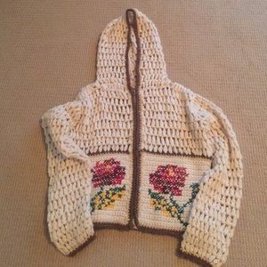 Free People Embroidered Sweater