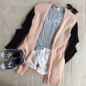 Nasty Gal backslash cardi