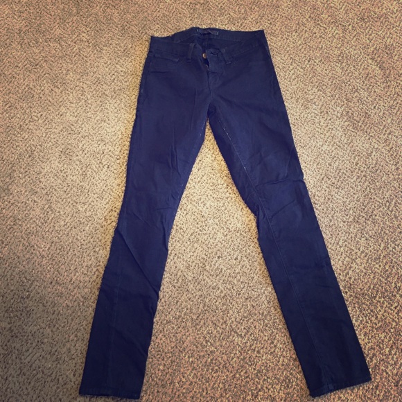 J Brand low rise skinny leg