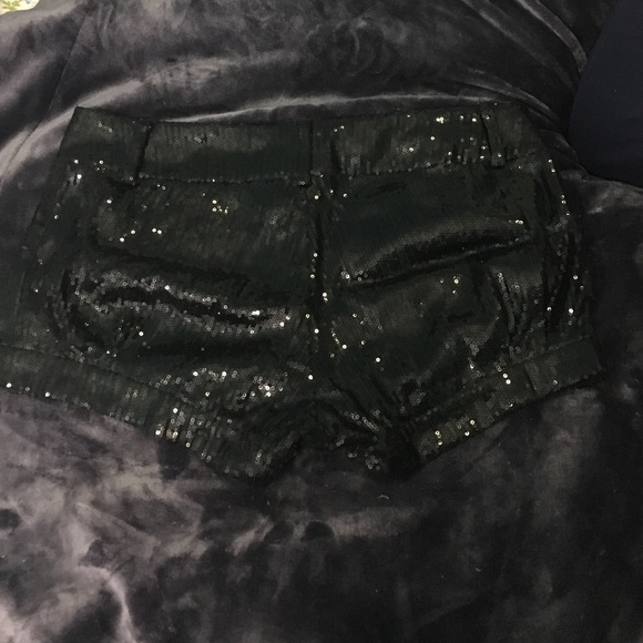 BOGO FREE Black sequin short shorts 💕 - Picture 2 of 2
