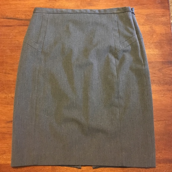 Express grey pencil skirt