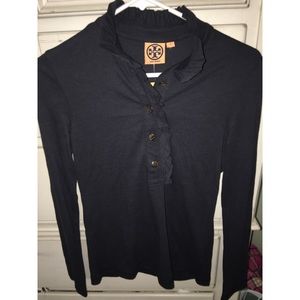 Tory Burch navy polo