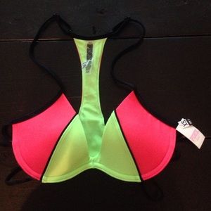 Victoria's Secret strappy colorblock top, NWT!