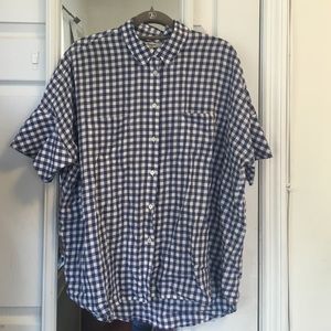Madewell checked blouse!