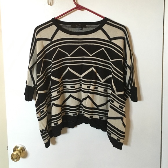 Poncholike sweater
