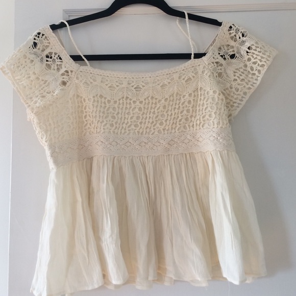 Boho off the shoulder top