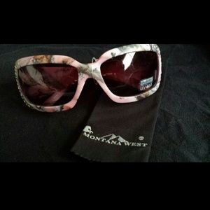 Montana West Pink Camo Sunglasses