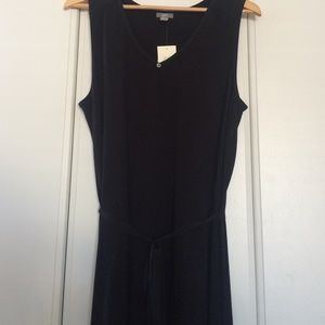 NWT J. Jill Black Tie Dress