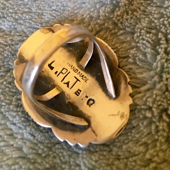 NAVAJO RING vintage sterling turquoise ✨🌵✨ - Picture 3 of 4