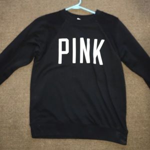 Black PINK pullover. SUPER comfy fabric!