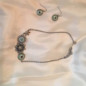 Lia Sofia necklace and earrings