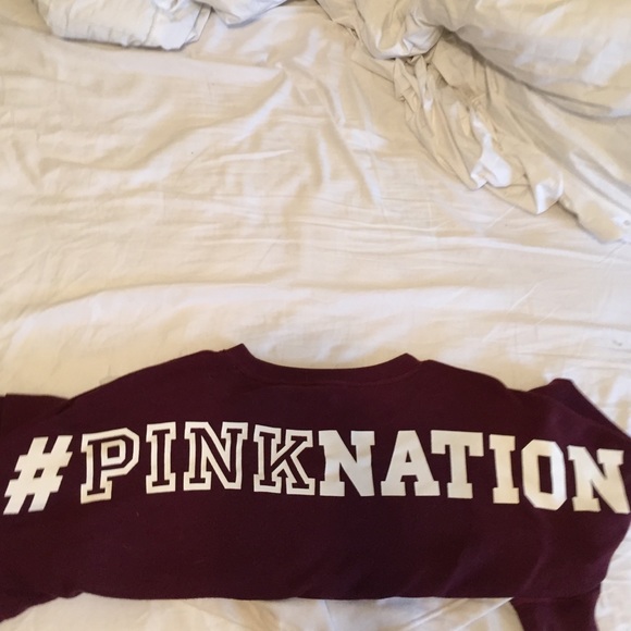 #PINKNATION Varsity Sweatshirt