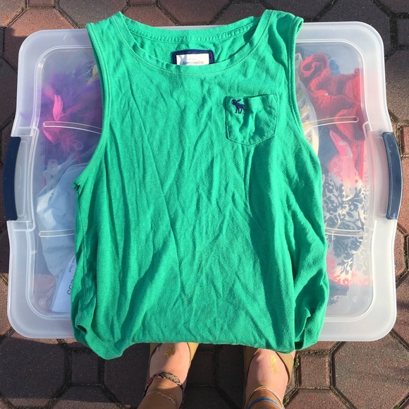 Abercrombie green tank