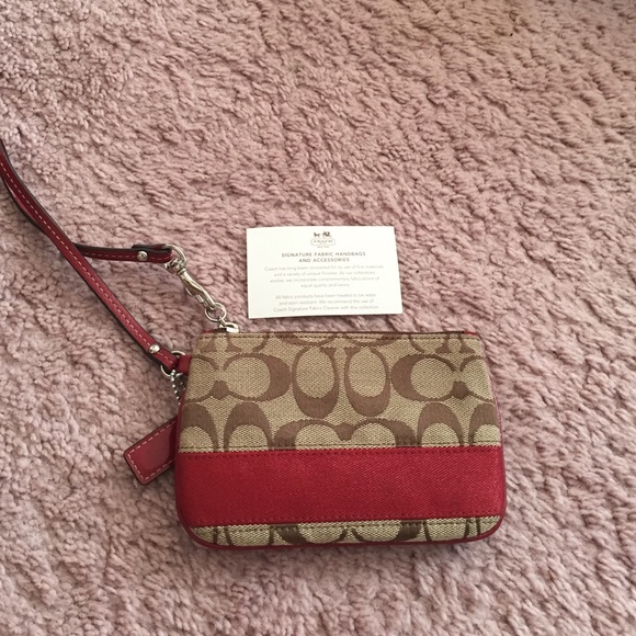 Coach wristlet