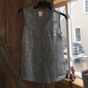 Super cute sheer tank top.Mossimo Supply Co Size S