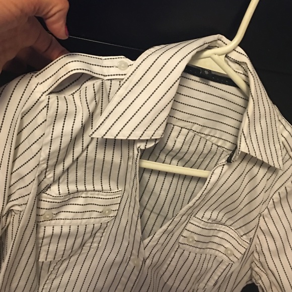 Ladies Express Work Button down. - Picture 3 of 4