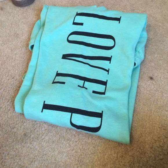 Baby blue campus sweatpants