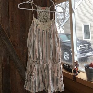 Mossimo Supply Co romper. Striped pattern. Size S