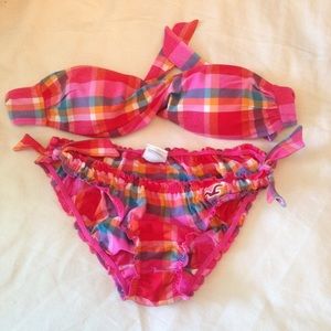 Hollister plaid bikini